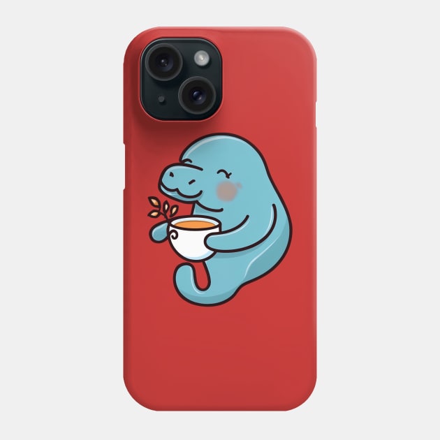 Manatee Phone Case by NomiCrafts