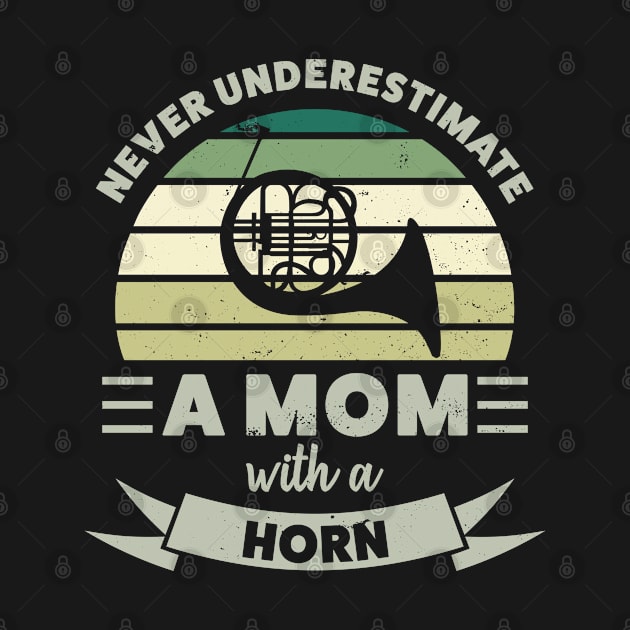 Mom with a Horn Funny Gifts Mom Wife by qwertydesigns