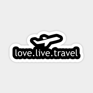 Love Live Travel Magnet