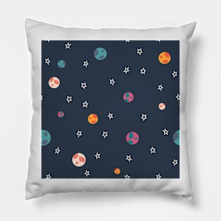 Stars and Planets Pillow