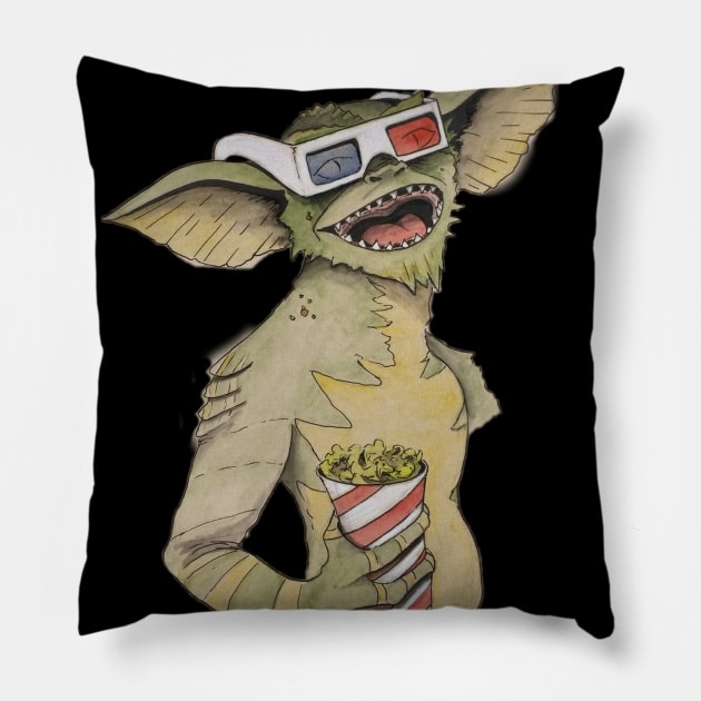 Popcorn Pillow by ArtofJesseCobb