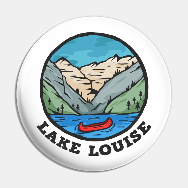 Lake Louise Pin by Whimzy Arts