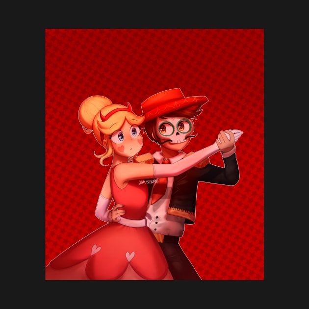 Blood moon ball Starco ( Star vs the forces of evil ) by xlausenpai