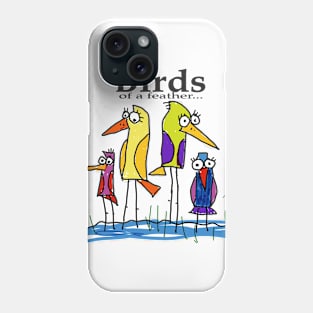 Birds of a feather Phone Case