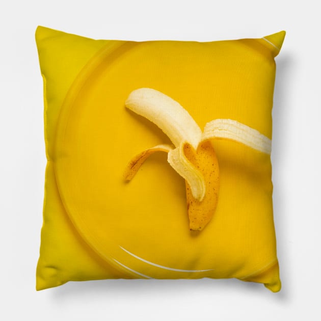 Banana breakfast Pillow by Nanrosh6Designs