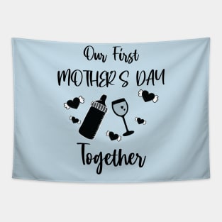 Our First Mother's Day Together Tapestry