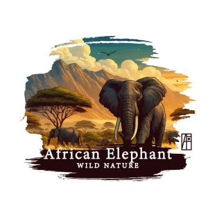 African Elephant - WILD NATURE - ELEPHANT -2 T-Shirt