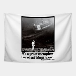 Fitzcarraldo Quote Tapestry