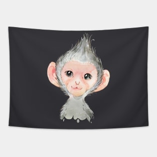 Cutest Monkey Design Ever! Tapestry