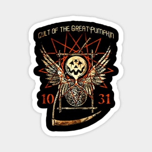 Cult of the Great Pumpkin: Thanatos Hourglass Magnet