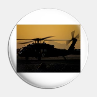 US Army Blackhawk Medic helicopter Pin