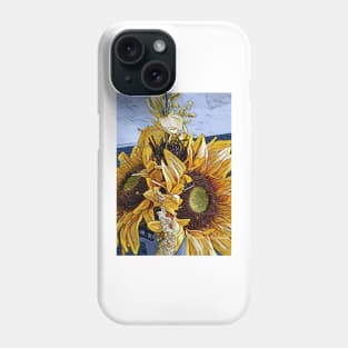 Sun Flower Day, Sun Flower Prints, Yellow Flower, Totes, Bedding, Bath, Kitchen Goods, Home Accents, Sun Flower Decor, Yellow floral Decor Phone Case