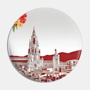 Spain vintage travel tourism 5 Pin