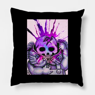 skeleton kid Pillow