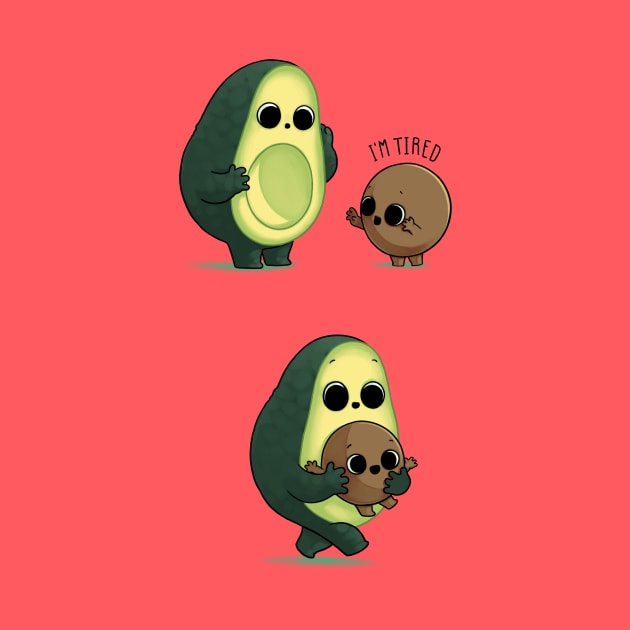 Tired avocado by Naolito