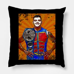 Dominik Mysterio // Retro Comics Style Pillow