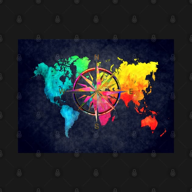 Colors world map #map by JBJart