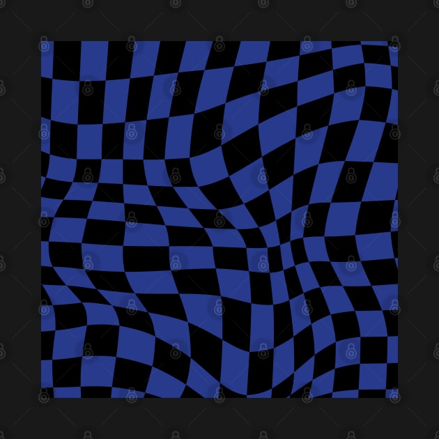 Inter Distorted Checkered Pattern by Footscore