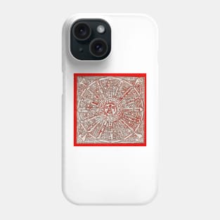 Ancestral and mysterious mystical writing Phone Case