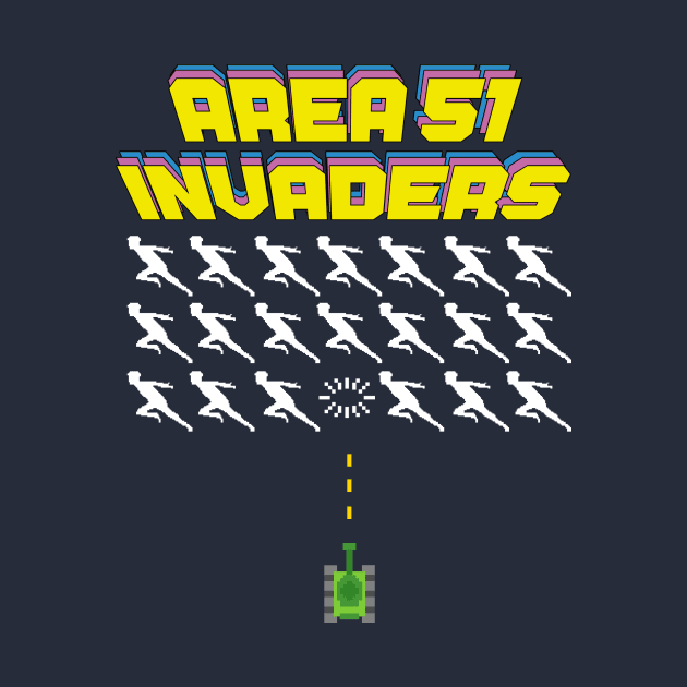 Area 51 Invaders by SibaritShirt