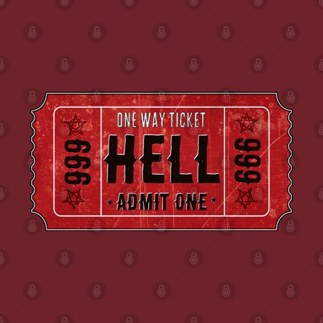 Ticket To Hell - The Mark Of The Beast. by OriginalDarkPoetry