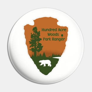 Hundred Acre Wood Park Ranger Pin