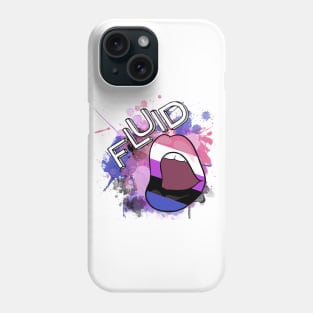 I am gender fluid. Phone Case