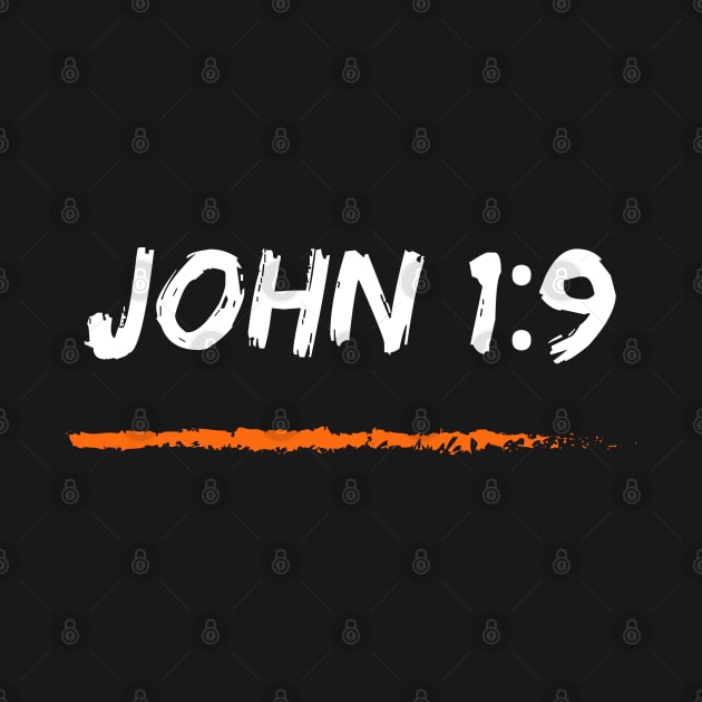 John 1:9 Bible by Zenflow
