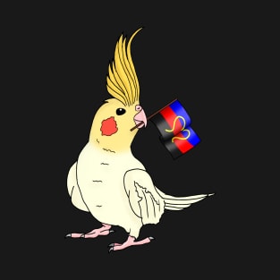 Polyamorous Pride Cockatiel T-Shirt