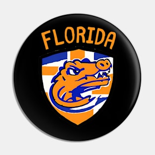 The Florida Football Team American Football of Womens Soccer Team Pin