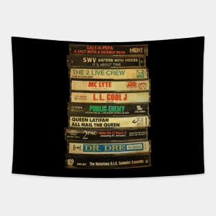 Retro 80s Hip Hop - Cassette Style Tapestry