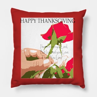 Happy Thanksgiving Day Pillow