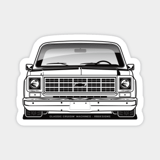 1977-1978 Squarebody Chevrolet C10 Blazer Suburban BW Magnet