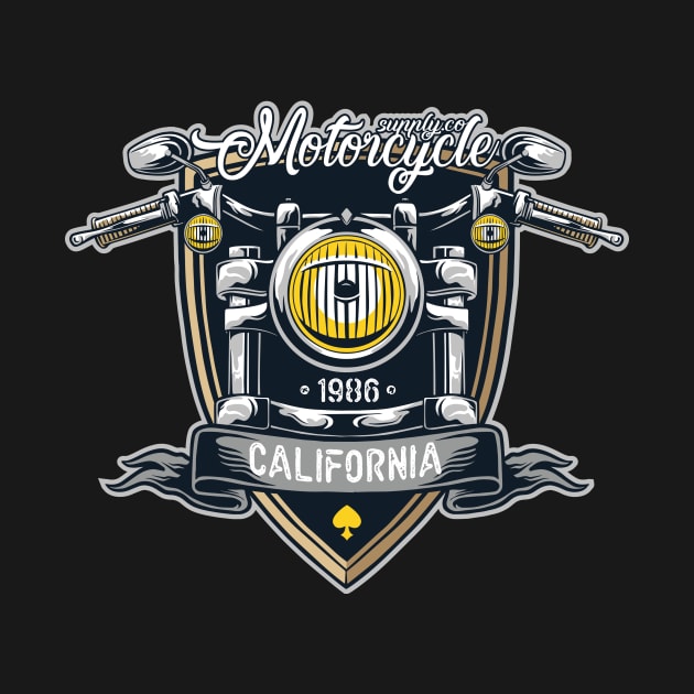 Motorcycle in California by ShirtDigger