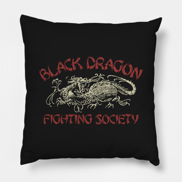 Black Dragon Fighting Society 1967 Pillow by JCD666