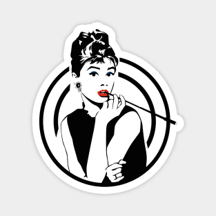 Audrey Hepburn Magnet