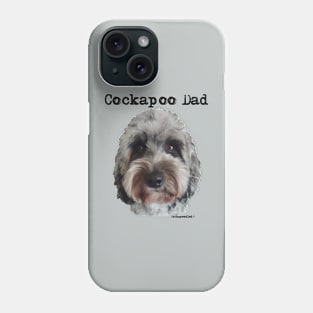 Merle Cockapoo Dog Dad Phone Case