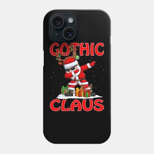 Gothic Santa Claus Reindeer Christmas Matching Costume Phone Case