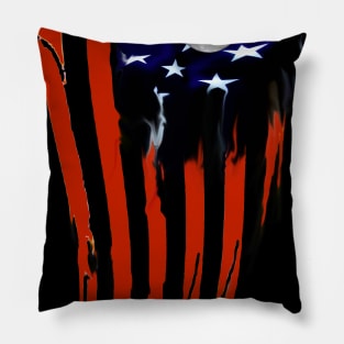 Love America Flag Pillow