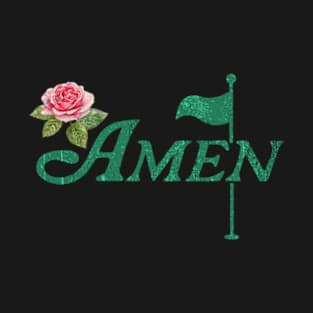 Vintage AMEN MASTERS GOLF T-Shirt