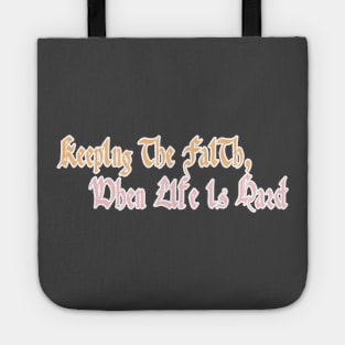 Jesus faith Tote