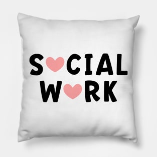 Social Worker Gift Pillow