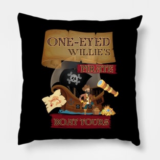 One-Eyed Tours Pillow