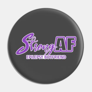 Strong AF Epilepsy Boyfriend Pin