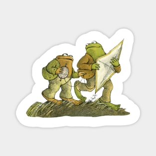 Frog And Toad Fly a Kite Magnet