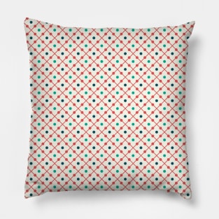 Retro Funky Style Modern Pattern Pillow