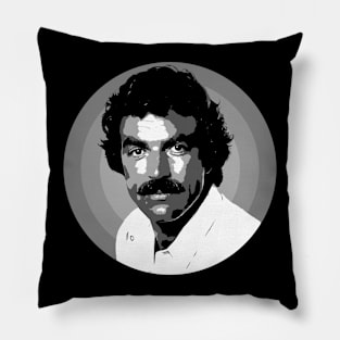 selleck 1980s tash Pillow