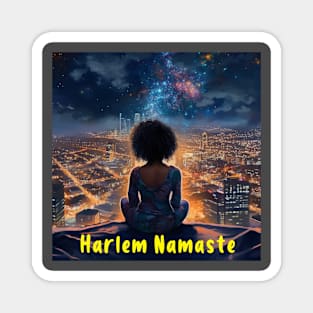 Harlem Namaste Magnet