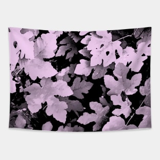 Fallen leaves,  purple, lilac, fall, autumn, leaves, pattern, leaf, botanical, xmas, christmas, spring, holidays, summer, tropical, Tapestry