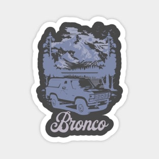 Bronco. Magnet